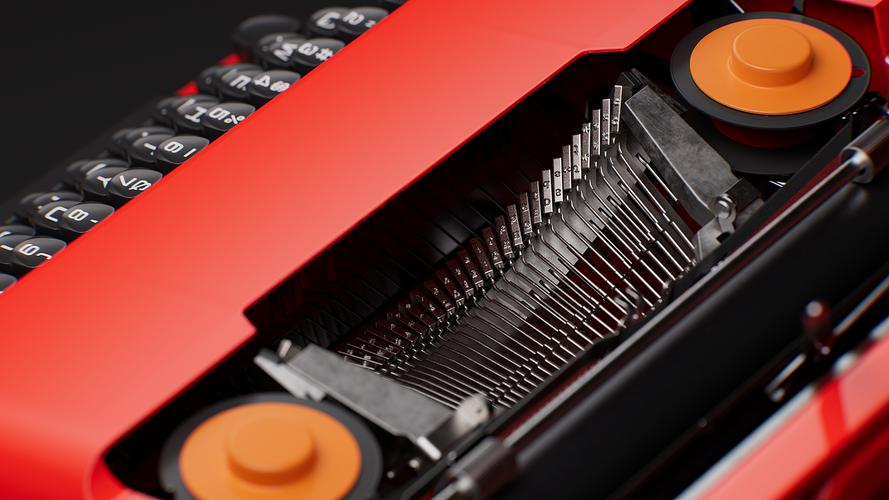 &mdash;便携机械打字机olivetti valentine